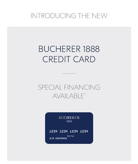 bucherer financing.